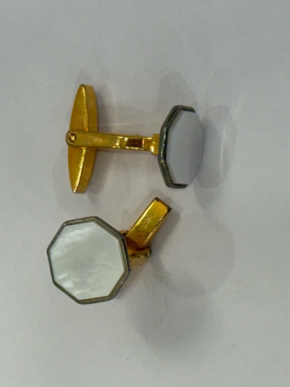 Vintage Mother of Pearl Cuff Links